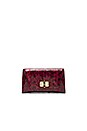 view 1 of 4 Snake Clutch in Cerise