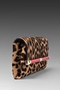 view 3 of 4 Envelope Clutch in Leopard