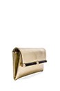 view 3 of 4 Envelope Clutch in Gold