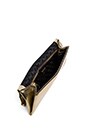 view 4 of 4 Envelope Clutch in Gold
