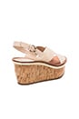view 4 of 5 Maven Sandal in Nude Kid Suede