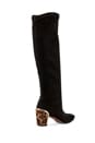 view 4 of 5 Henrietta Boot in Black/Camel Leopard in Black & Camel Leopard