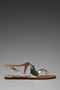 view 2 of 5 Daphne Sandal in Silver Specchio
