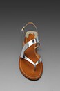 view 5 of 5 Daphne Sandal in Silver Specchio