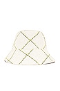 view 2 of 4 Bucket Hat in Cream Check