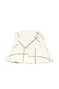 view 4 of 4 Bucket Hat in Cream Check