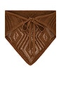 view 2 of 2 Crochet Bandana in Almond