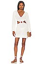 view 1 of 3 Fallon Dress in Off White