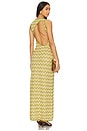 view 1 of 5 ПЛАТЬЕ DALIA in Pistachio Stripe