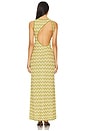 view 4 of 5 ПЛАТЬЕ DALIA in Pistachio Stripe