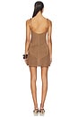 view 3 of 4 Halle Mini Dress in Truffle