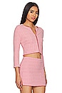 view 2 of 5 Mimi Jacket in Pink Tweed