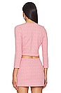 view 3 of 5 Mimi Jacket in Pink Tweed