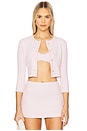 view 1 of 6 Sasha Jacket in Pink Swirl