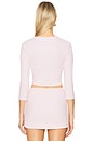 view 4 of 6 Sasha Jacket in Pink Swirl