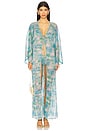 view 2 of 5 Eva Robe in Watercolor