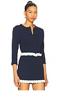 view 3 of 6 Harlan Jacket in Textured Navy