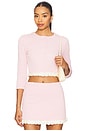view 1 of 5 Harlan Jacket in Textured Pink