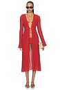 view 1 of 4 Sienna Robe in Terracotta