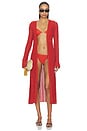 view 2 of 4 Sienna Robe in Terracotta