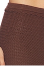 view 6 of 6 WYNNE 맥시 스커트 in Cocoa