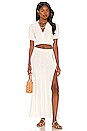 view 4 of 4 Aster Skirt in Off White