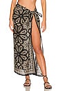 view 1 of 4 Sarong in Black Paisley