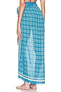 view 3 of 4 PAREO in Blue Plaid