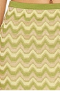 view 6 of 6 Lane Skirt in Pistachio Stripe