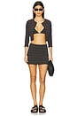 view 5 of 6 x REVOLVE Mary Skirt in Black Tweed