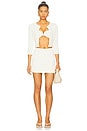 view 5 of 6 Hollis Skirt in Textured Cream