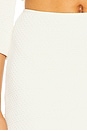 view 6 of 6 Hollis Skirt in Textured Cream