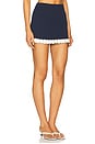 view 2 of 6 Hollis Skirt in Textured Navy
