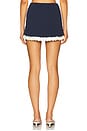 view 4 of 6 Hollis Skirt in Textured Navy