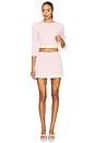 view 5 of 6 Hollis Skirt in Textured Pink