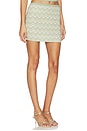 view 2 of 6 Lane Mini Skirt in Aloe