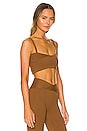 view 2 of 4 Amaya Crop Top in Mocha