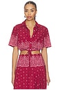 view 1 of 4 Rosie Top in Merlot