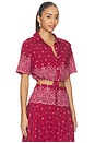 view 2 of 4 Rosie Top in Merlot