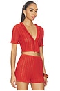 view 2 of 4 Charlene Top in Terracotta