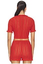 view 3 of 4 Charlene Top in Terracotta