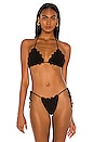 view 1 of 4 TOP BIKINI HALSEY in Black