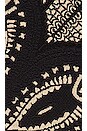 view 5 of 5 Zelda Bikini Bottom in Black Paisley