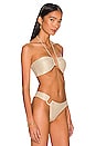view 2 of 5 Adele Bikini Top in Champagne