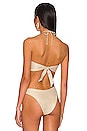 view 3 of 5 Adele Bikini Top in Champagne