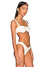 view 2 of 4 HAUT DE MAILLOT DE BAIN MARILYN in Off White