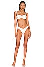 view 4 of 4 Maya Bikini Bottom in Off White