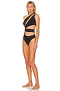 view 3 of 4 MAILLOT DE BAIN 1 PIÈCE NADINE in Black