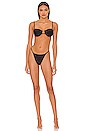 view 4 of 4 Addison Bikini Bottom in Black