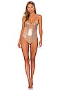 view 1 of 4 Daphne One Piece in Bronze Boa